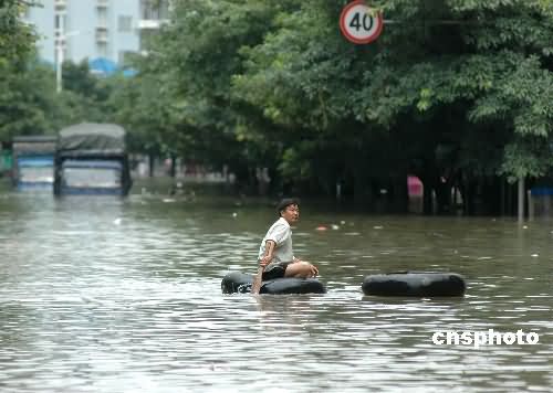 广西再遭暴雨袭击156万人受灾